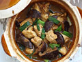 Clay Pot Chicken with Mushroom