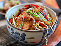 Sweet and Sour Pork Noodles