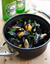 Beer Steamed Mussels