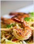 Grilled Shrimp with Green Papaya and Mango Salad