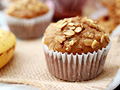 Banana Oatmeal Raisin Muffins