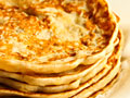 Malaysian Banana Pancakes with Lemon Coconut Curd