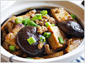 Braised Tofu with Mushroom