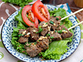Lemongrass Beef Skewers