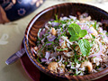 Nasi Ulam (Malaysian Mixed Herb Rice)