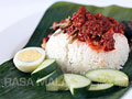 Nasi Lemak Recipe (Malaysian Coconut Milk Rice with Anchovies Sambal)