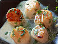 Scallops with Cream Sauce