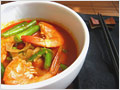 Shrimp with Greens Beans