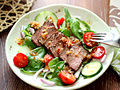 Spicy Basil Beef Salad