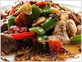 Stir-fried Pork with Cincaluk (Heh Ya Kay Char Bak)