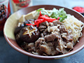 Sukiyaki Donburi