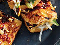 Grilled Crisp Tofu Pockets (Tahu Bakar)