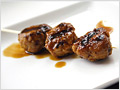 Grilled Chicken Meat Balls (Yakitori)