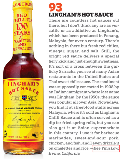 Saveur 100 - Linghams Hot Sauce