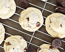 Oreo Stuffed Chocolate Chip Cookies