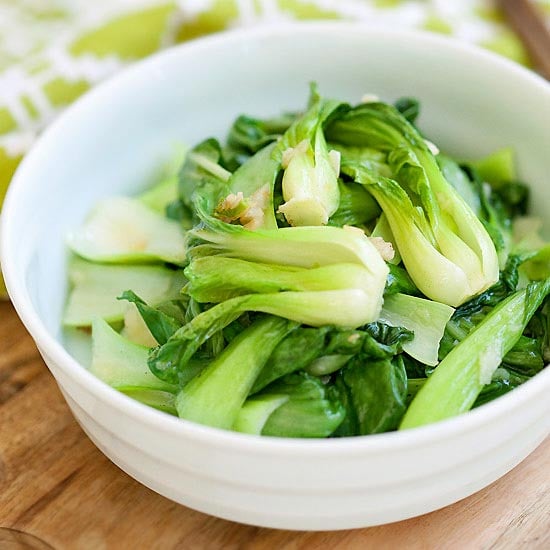 Garlic Bok Choy