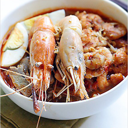 Penang Hokkien Mee Recipe (Prawn Mee / Har Meen / Mee Yoke / 福建虾面)
