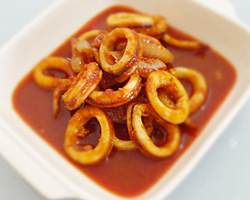 Sambal Tumis Sotong (Squid Sambal)