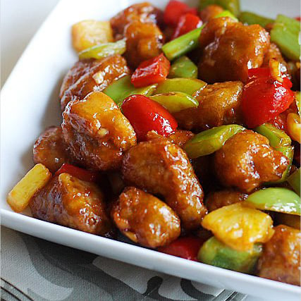 SWEET n SOUR CHICKEN RECIPE