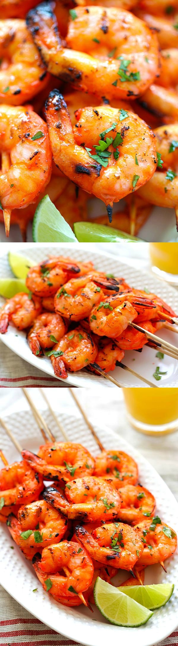 Tandoori Prawn -- Tandoori prawns are definitely one of my favourites. And they cook pretty fast too. And overnight marination is always recommended for tandoori, but for seafood a few hours works just fine. | rasamalaysia.com