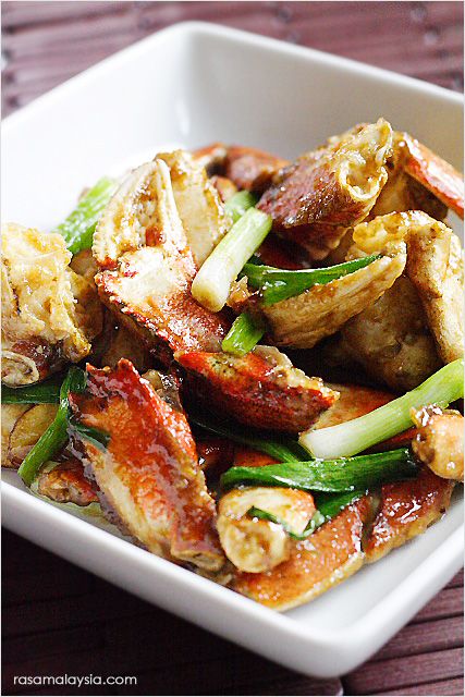 Ginger and Scallion Crab | Easy Delicious Recipes: Rasa Malaysia
