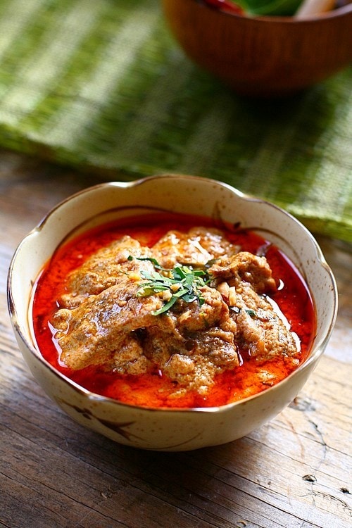 Thai Panang Curry with Beef