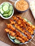 Thai Chicken Sate with Peanut Sauce