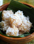 Cassava Cake with Shredded Coconut