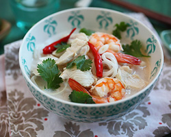 Coconut Lime Noodle Soup
