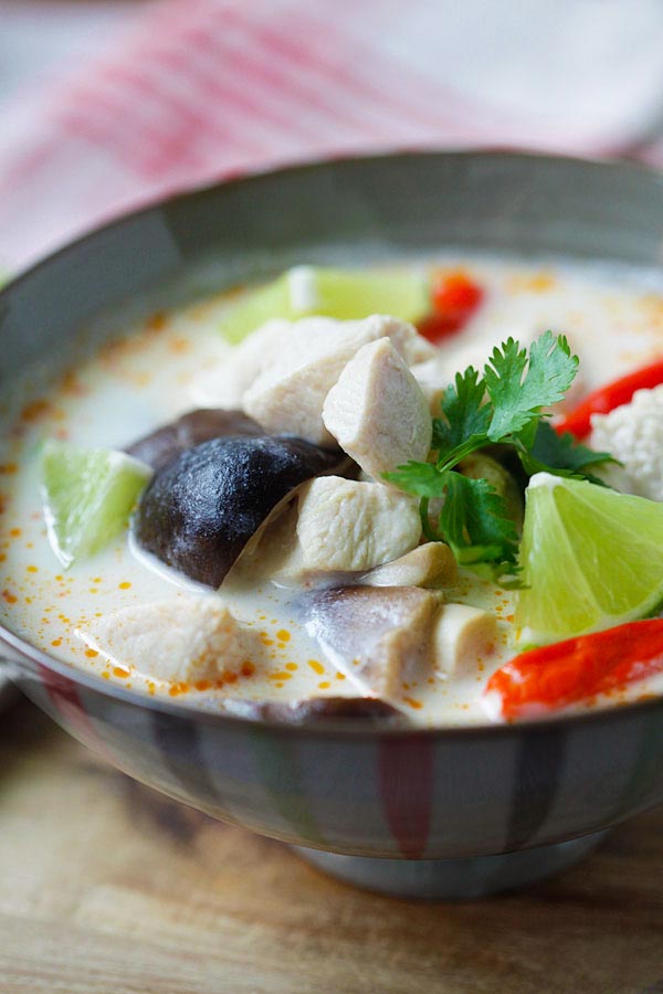 Tom Kha Gai Easy Delicious Recipes