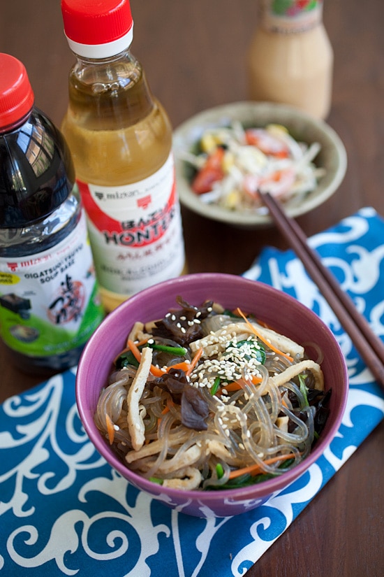 Japchae (Korean Mixed Noodles) Easy Delicious Recipes