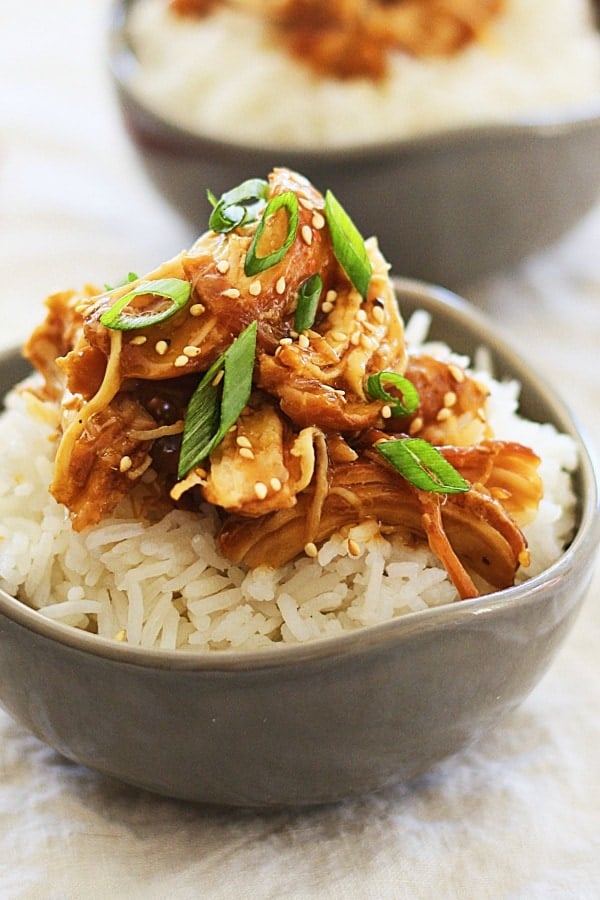 Crock Pot Honey Teriyaki Chicken Rasa Malaysia Recipes