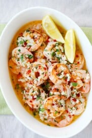 Roasted Shrimp Scampi Rasa Malaysia