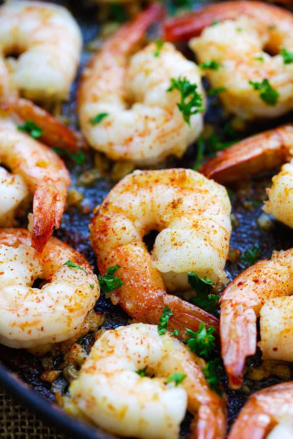 how to saute shrimp in butter and garlic