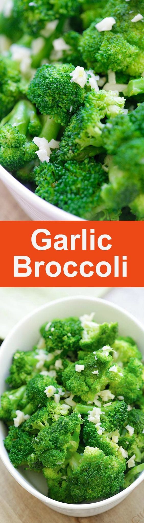 Garlic Broccoli – healthy sauteed broccoli with garlic, butter and lemon. This garlic broccoli recipe is so easy and takes 10 mins | rasamalaysia.com