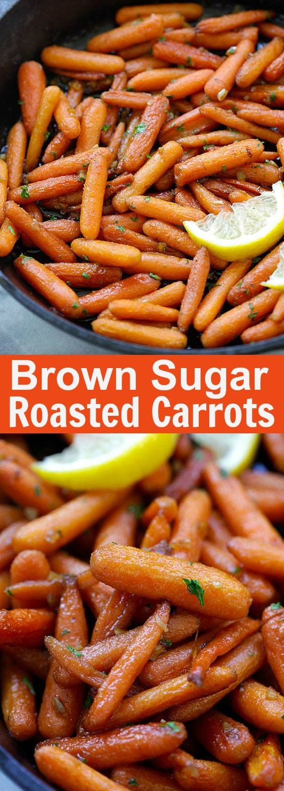 Buttery Brown Sugar Roasted Carrots Easy Delicious Recipes