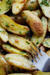 Roasted Fingerling Potatoes With Garlic Butter Rasa Malaysia