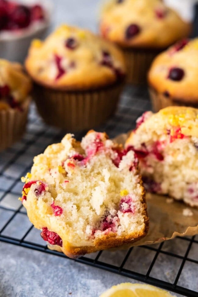 Cranberry Lemon Muffins Rasa Malaysia