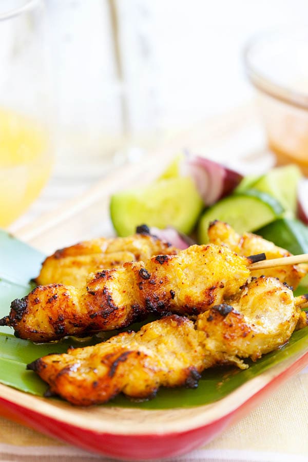 Chicken Satay (Authentic and the Best Recipe) - Rasa Malaysia