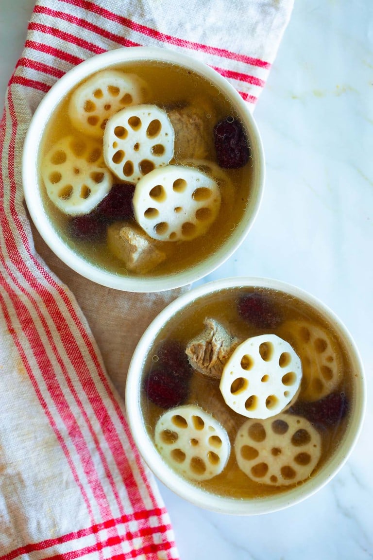 Lotus Root Soup Rasa Malaysia