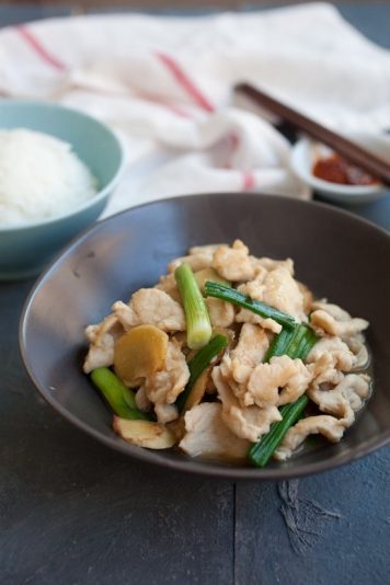Ginger and Scallion Chicken - Rasa Malaysia