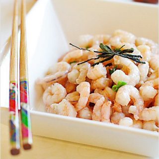 Dragon Well Tea Shrimp