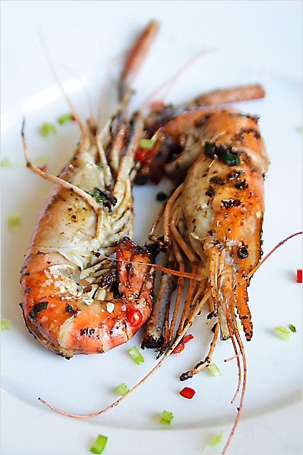 giant tiger prawn recipes