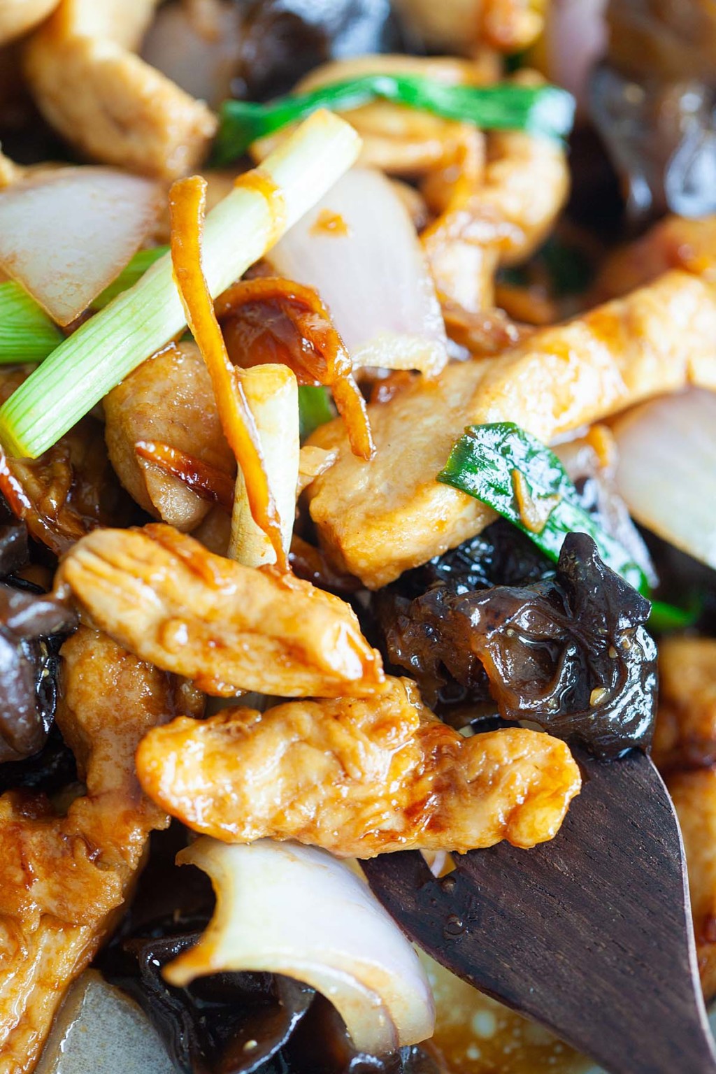 Ginger and Black Fungus Chicken Rasa Malaysia