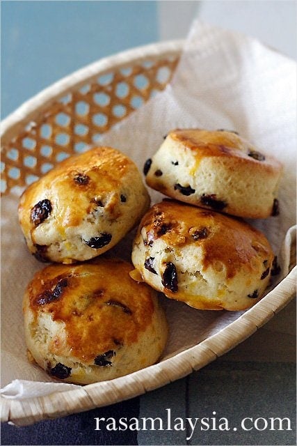 raisin scone recipe