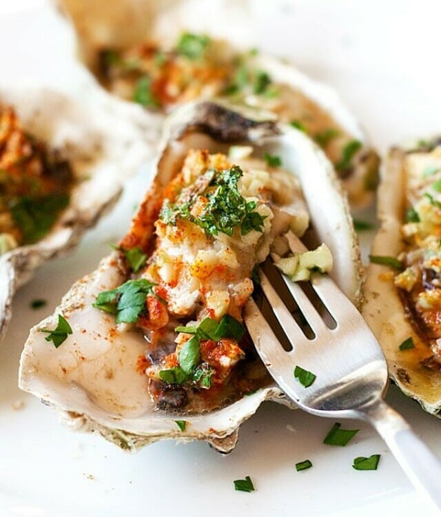 Grilled Oysters - blah | veggie