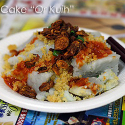 Yam Cake Recipe (Or Kuih) - Rasa Malaysia
