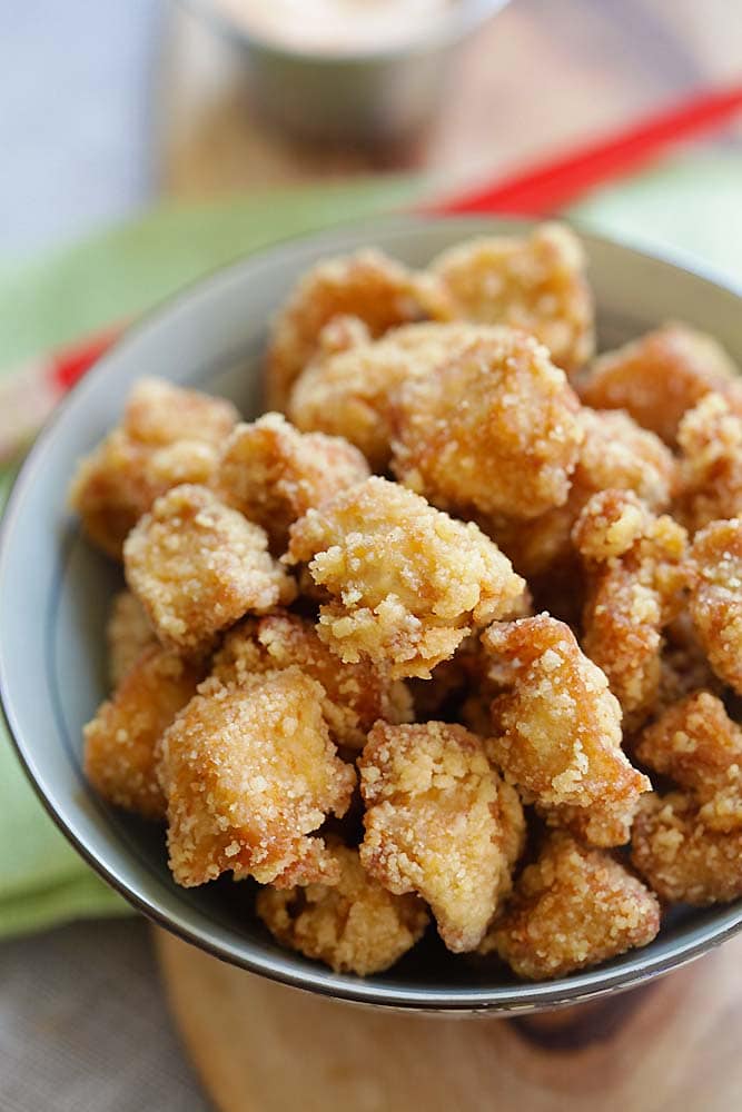 Chicken Karaage (Sesame Fried Chicken)  Rasa Malaysia