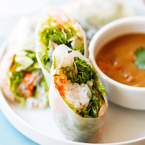 Vietnamese Fresh Spring Rolls Recipe