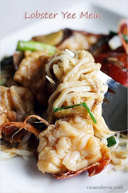 Lobster Noodles (Lobster Yee Mein) – Takes Two Eggs